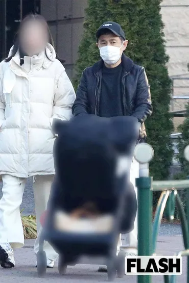 岡村隆史「人生観が変わってもうた」ベビーカー押しながら妻に相槌…52歳新米パパに起きた驚きの変化 