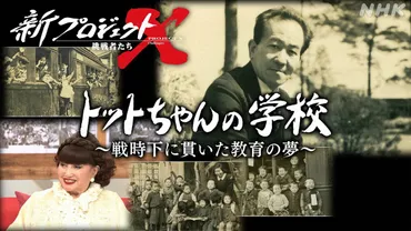 新プロジェクト」黒柳徹子さん本人が『窓ぎわのトットちゃん』の学校を語る!現代にも通じる「トモエ学園」の教育とは