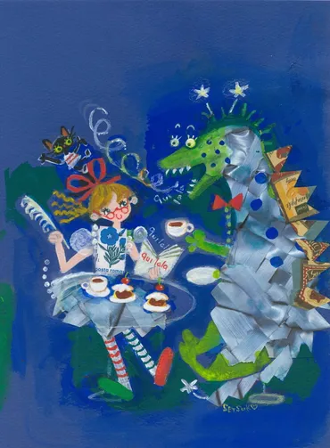イラストレーター田村セツコの展覧会が東京・弥生美術館で、童話挿絵やイラスト原画約点展示