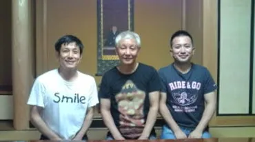 2011.09.17 「郡上八幡での落語会に、近藤正臣さんが登場！」 