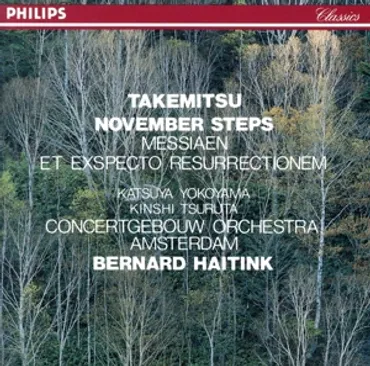 武満徹:ノヴェンバー・ステップス/メシアン:さればわれ死者のよみがえるを待ち望む 中古CD 
