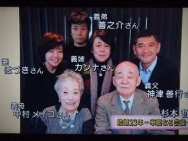 神津はづきの夫は杉本哲太。なれそめや子供は?父・神津義行が率いる一家はどんな一族?「徹子の部屋」