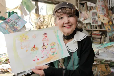 歳、カワイイぼっちでハッピー!オッケー!イラストレーター・田村セツコさん