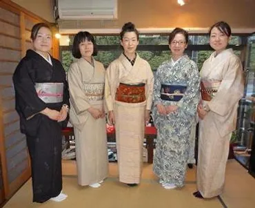 はごろもさん御一行・ざざんざ織に龍村の帯。 : きもの 鶴のブログ