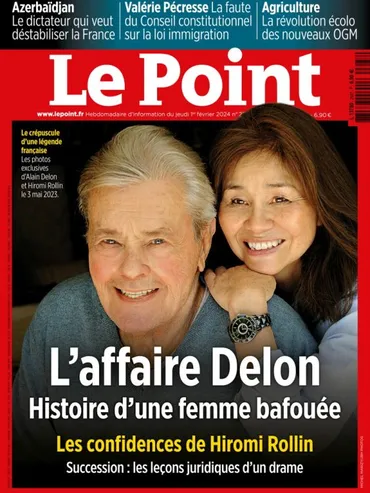 アラン・ドロンさん、゛最後の女性゛日本人パートナーは葬儀に参列出来ず億円遺産を巡り人の子供と骨肉の争い、泥沼の訴訟合戦で亀裂は決定的