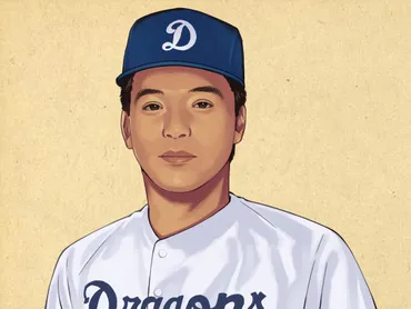 落合博満さん／中日ドラゴンズ