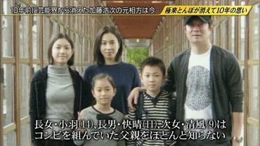 加藤浩次の前妻の情報はデマ！夫婦愛と家族の素顔をまとめて紹介 