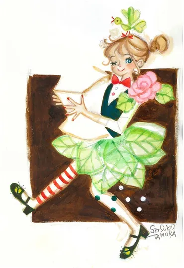 イラストレーター田村セツコの展覧会が東京・弥生美術館で、童話挿絵やイラスト原画約点展示