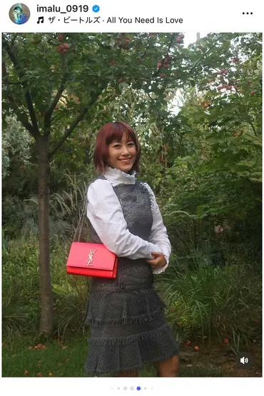 父さんまも出席…IMALU、兄・二千翔さんの結婚式ショット披露 「歯が抜けた」ジミー大西の姿も 