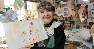 歳、カワイイぼっちでハッピー!オッケー!イラストレーター・田村セツコさん