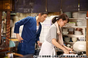 小林薫演じる店主の人柄に惹きつけられる「映画 深夜食堂」、劇場版では高岡早紀、多部未華子も活躍!