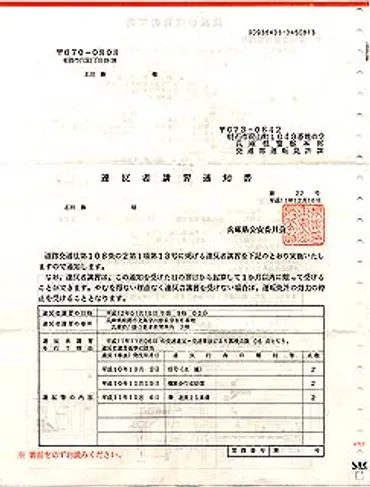 違反者講習にいこう