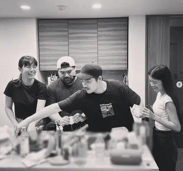 中林美和、長男宅での家族写真に「素敵な家族」「最高に素敵なママ」の声 