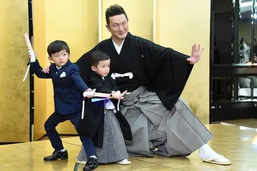 超歌舞伎」中村獅童、小川陽喜&初お目見得の夏幹の自由さに翻弄される「まとまろうぜ!」(会見レポート)