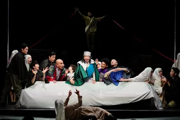 NODA・MAP 新作『正三角関係』舞台写真＆松本潤 長澤まさみ 永山瑛太 野田秀樹から開幕コメント届く 