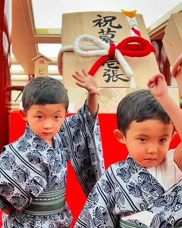 中村獅童 息子陽喜くん(6)＆夏幹くん(４)初舞台のオフショット公開！かっこよさと可愛さにファンメロメロ 