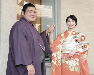 わずか2カ月スピード婚約の志摩ノ海 お相手の元宝塚・天咲千華「父が天国で結んでくれた縁」：中日スポーツ・東京中日スポーツ