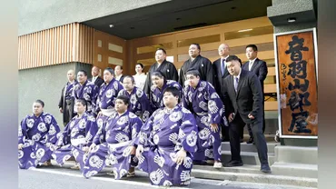 元横綱鶴竜の音羽山部屋、向島で部屋開き…関脇霧島ら所属 : 読売新聞
