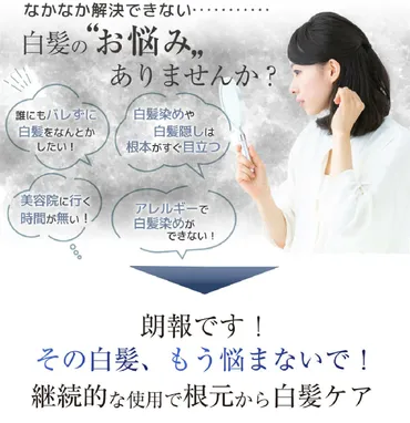 【新発売】アンチグレイシャンプー＆トリートメント　トライアルセット　白髪　エイジングケア　ダークニル配合