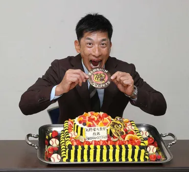阪神・矢野監督 52歳バースデー 自身テーマは「挑」 