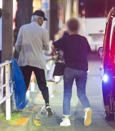 神田正輝が妖艶マダムとゴルフ場デート》助手席でほほ笑む女性…『旅サラダ』卒業後の「体調の変化」