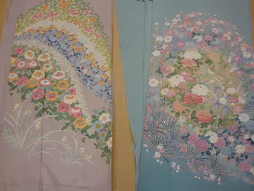 手描き」か「型」か本物はどちら加賀友禅を見分ける・前編