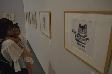 万回生きたねこ原画など展示徳島県立近代美術館「佐野洋子展」始まる