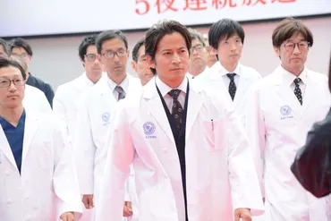 岡田准一の「白い巨塔」名シーン再現に800人沸く
