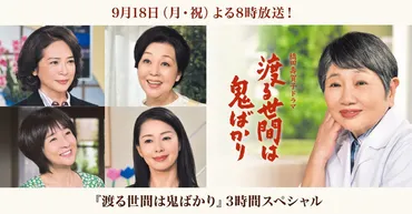 長山藍子さんが語る27年間、2017年渡鬼3時間スペシャルコメント(番宣)