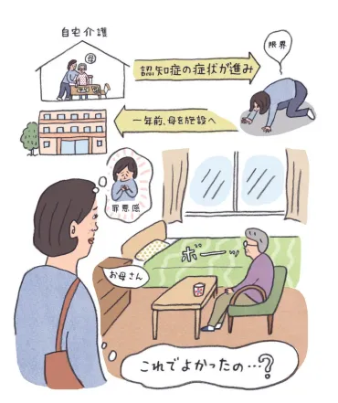 自宅介護が限界に。親を施設に入れたことに悩んでいます。【精神科医・Tomyさんが回答/老後の4K】