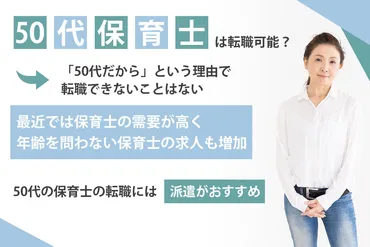 50代保育士は転職可能?年齢で不採用になることはある?リアルな事情:保育士 求人専門サイト「ほいコレ」