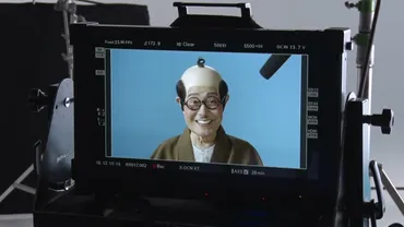 加藤茶、ハゲづら・丸めがね・ちょび髭姿で「ペッ!」39回!郵便局の年賀状新CM、インタビュー、メイキング映像