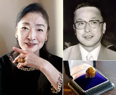 銭形平次」で夫婦役 大川橋蔵が香山美子に贈った自作指輪