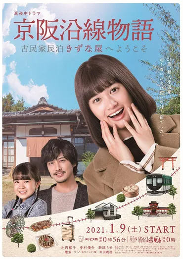 真夜中ドラマ 京阪沿線物語~古民家民泊きずな屋へようこそ~