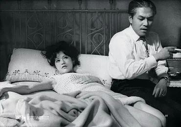映画「月曜日のユカ」(1964、日活) 加賀まりこ主演。