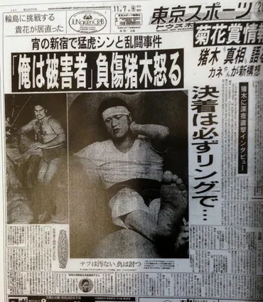 アントニオ猪木vsタイガー ジェット シン②〜1973「猪木新宿伊勢丹襲撃」と「大阪 腕折り」事件!