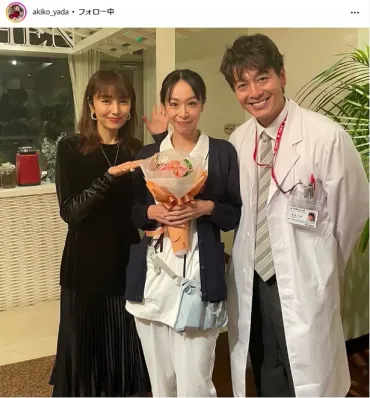 画像・写真 矢田亜希子、遊井亮子・中林大樹とともに『ナースが婚活』オフショットを公開 「亜希子ちゃん今日もキレイ」の声(3/46)