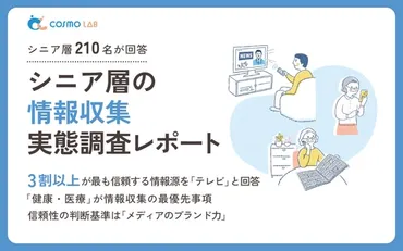 【意識調査2025】シニアの情報収集に関する実態調査レポート