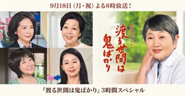 長山藍子さんが語る27年間、2017年渡鬼3時間スペシャルコメント（番宣） 