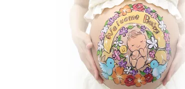 ベリーペイントでマタニティフォト。妊婦さんの新しい安産祈願のかたち