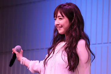 相田翔子、約20年ぶりのミニライブ開催。Wink時代の名曲も披露