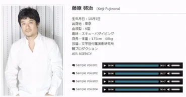 声優・藤原啓治さん、がんのため55歳で逝去 2017年に長期活動休止からの再開を報告