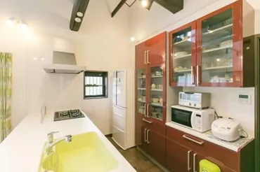 旧家の雰囲気を残したバリアフリーの家