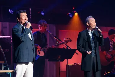 幸せだなあ」傘寿の加山雄三が谷村新司と「サライ」（ライブレポート） 