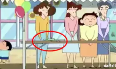 みさえの売れ残った手編みマフラー。』買ったのは・・・あの人です！その正体とは！？（動画） 