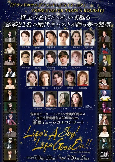 珠城りょうの舞台と食生活：退団後の活躍と美の秘訣とは？珠城りょう、モーリー・イェストン生誕80周年記念コンサート出演とその食生活