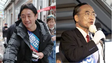 知事選激戦ルポ㊦ 後藤田正純さん、飯泉嘉門さん