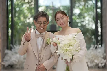 加藤茶＆加藤綾菜夫婦、結婚15周年!!「82歳と37歳の大人なウエディング」ショットに大反響！（スポーツブル）