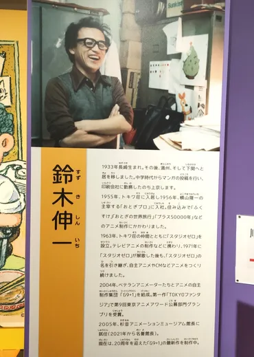 トキワ荘マンガミュージアムの企画展「鈴木伸一のアニメーションづくりは楽しい!!」 