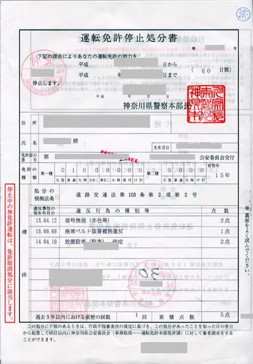免許証の返還
